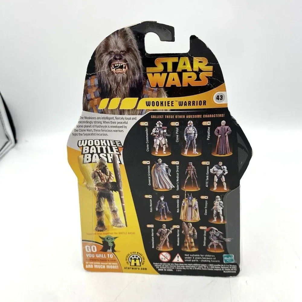 Star Wars Revenge of‎ the Sith Wookiee Warrior 43 Battle Bash